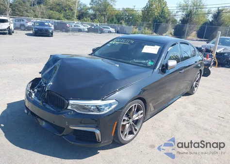 2018 BMW M550I xDrive from USA, damaged, VIN WBAJB9C54JB035427